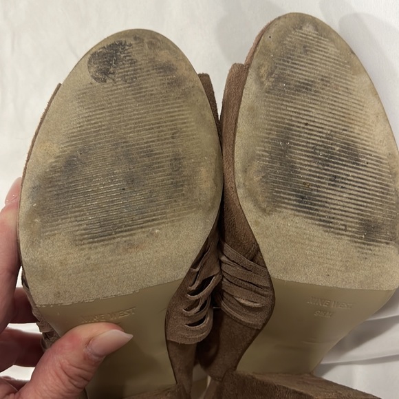 Nine West peep toe booties - Picture 6 of 8